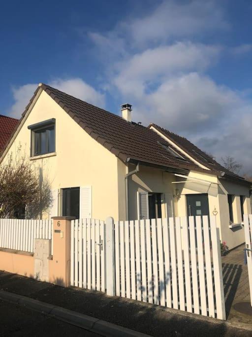 Maison De Village Pres De Colmar De 90 M2 Horbourg Dış mekan fotoğraf